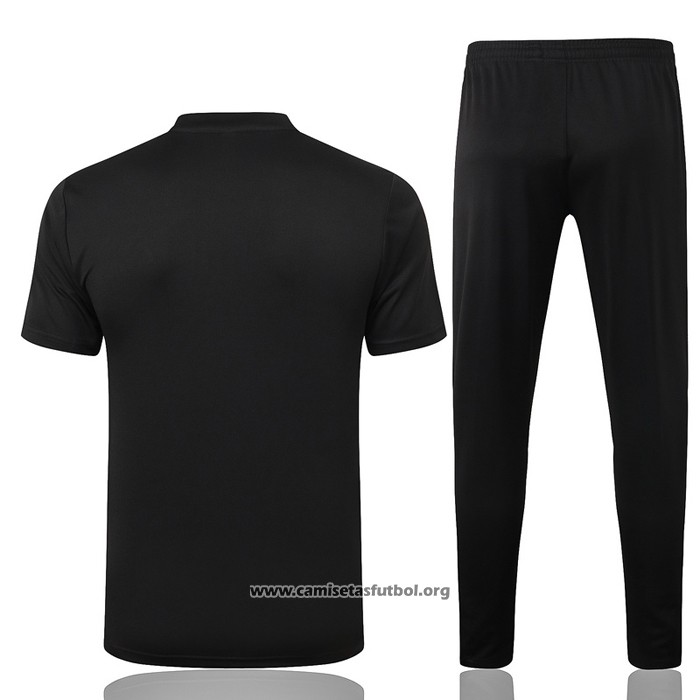 Chandal del Borussia Dortmund Manga Corta 2020/2021 Negro